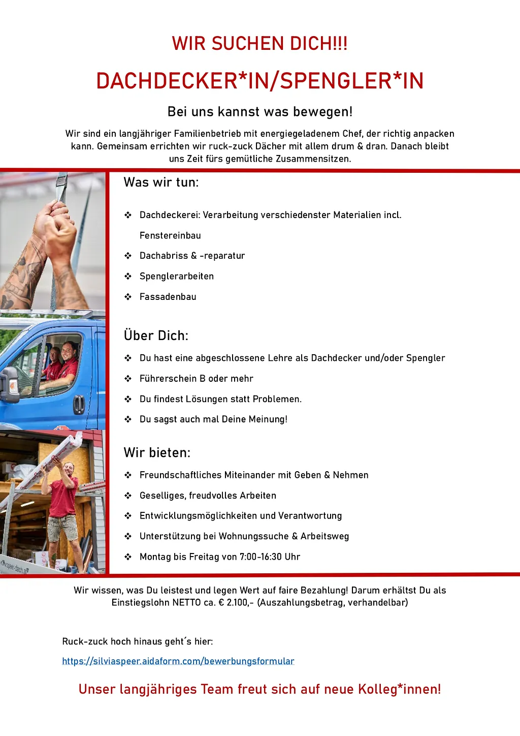 Dachdecker und Spengler